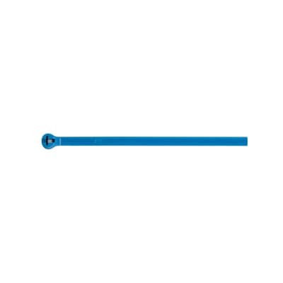 TY28M-6 Ty-Rap High Performance Standard Cable Tie, 14.2 in L x 0.187 in W x 0.05 in THK, Nylon/Polyamide 6.6, Blue