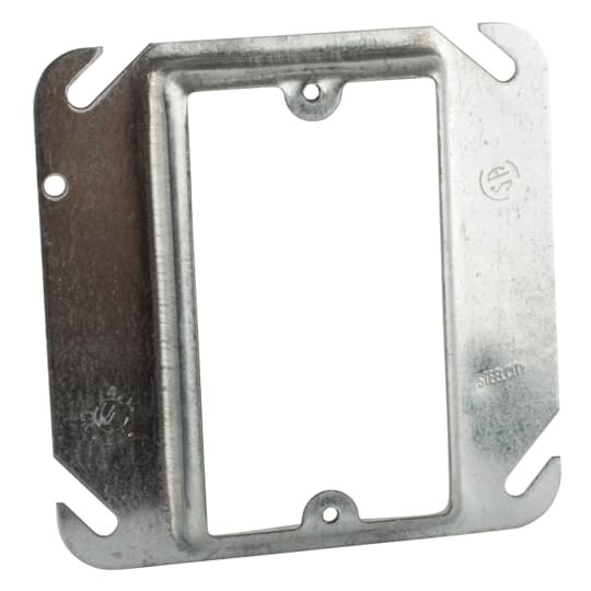 52C145/8RD Steel City Device Cover, 4 in L x 4 in W, Steel