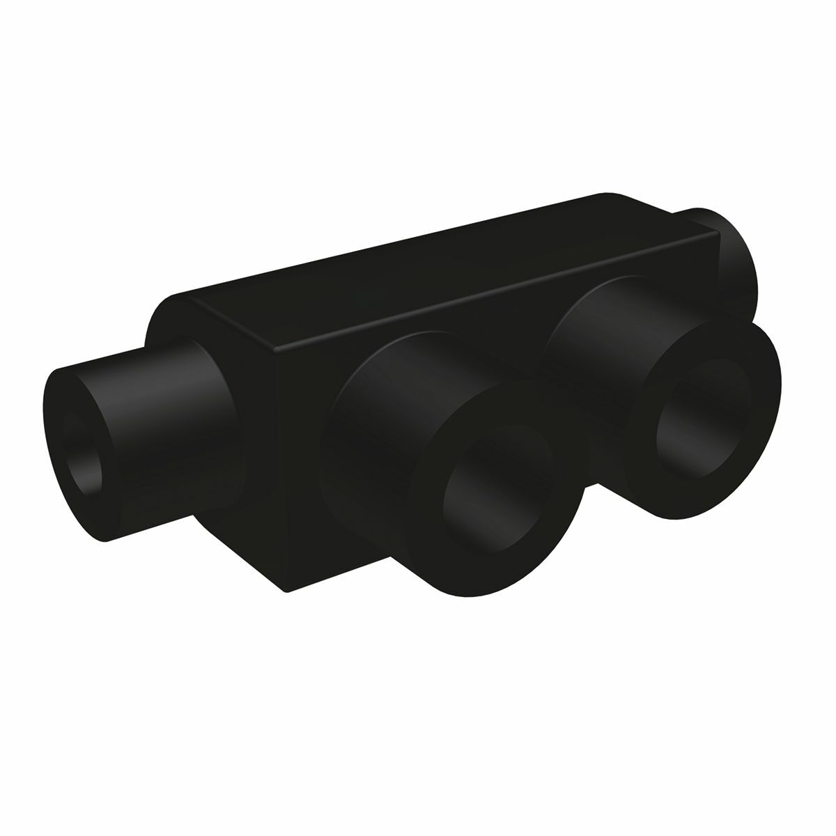 1PBS1/0 Multi-Port In-Line Splice Reducer, Aluminum/Copper/Stranded Conductor, 14 AWG to 1/0 kcmil Run/Main, Aluminum