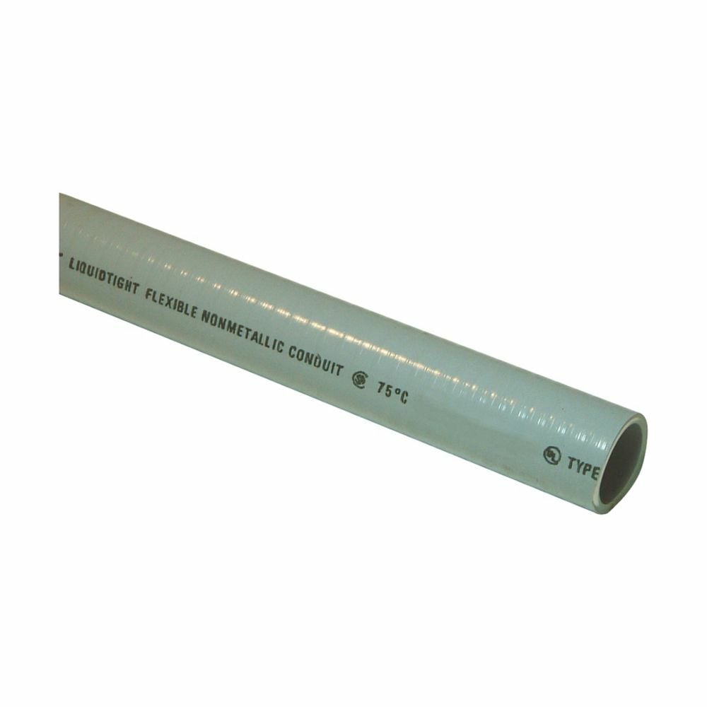LTCOND100NM100 LTNM Type B Non-Metallic Liquidtight Conduit, 1 in Trade, 1.041 to 1.066 in ID x 1.29 to 1.315 in OD, 100 ft L, PVC