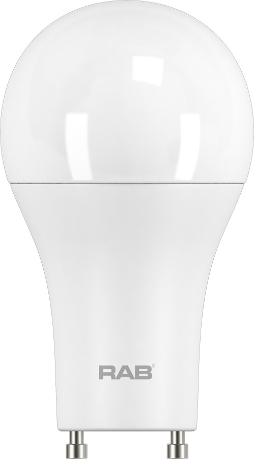 A19-9-GU24-840-DIM Dimmable A-Line Lamp, 9 W, 60 W Incandescent Equivalent, GU24 Lamp, A19 Shape, 840 Lumens