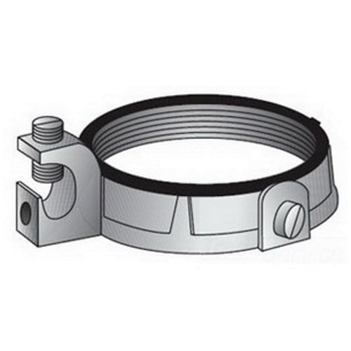 IBC-150L-4BC Threaded Grounding Bushing, 1-1/2 in Trade, 14 AWG Solid Wire Min, 4 AWG Stranded Wire Max, 2-5/16 in Dia, Malleable Iron