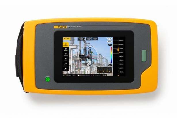FLUKE-II915/FPC Acoustic Imager, 7 in LCD Backlight/Capacitive Touchscreen Display, -10 to 40 deg C, 32 GB Capacity, 1280 x 800 pixel Resolution, Rechargeable Lithium-Ion Battery