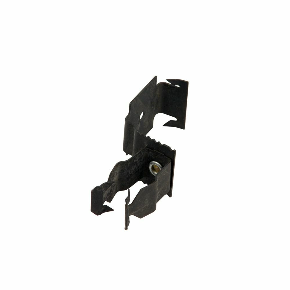 BP-12-B5 BP Series 2-Piece Push Style Conduit to Stud Fastener With 8 in Anchor Strap, For Use With 3/4 in EMT, 1/2 in IMC/Rigid Conduit, Steel