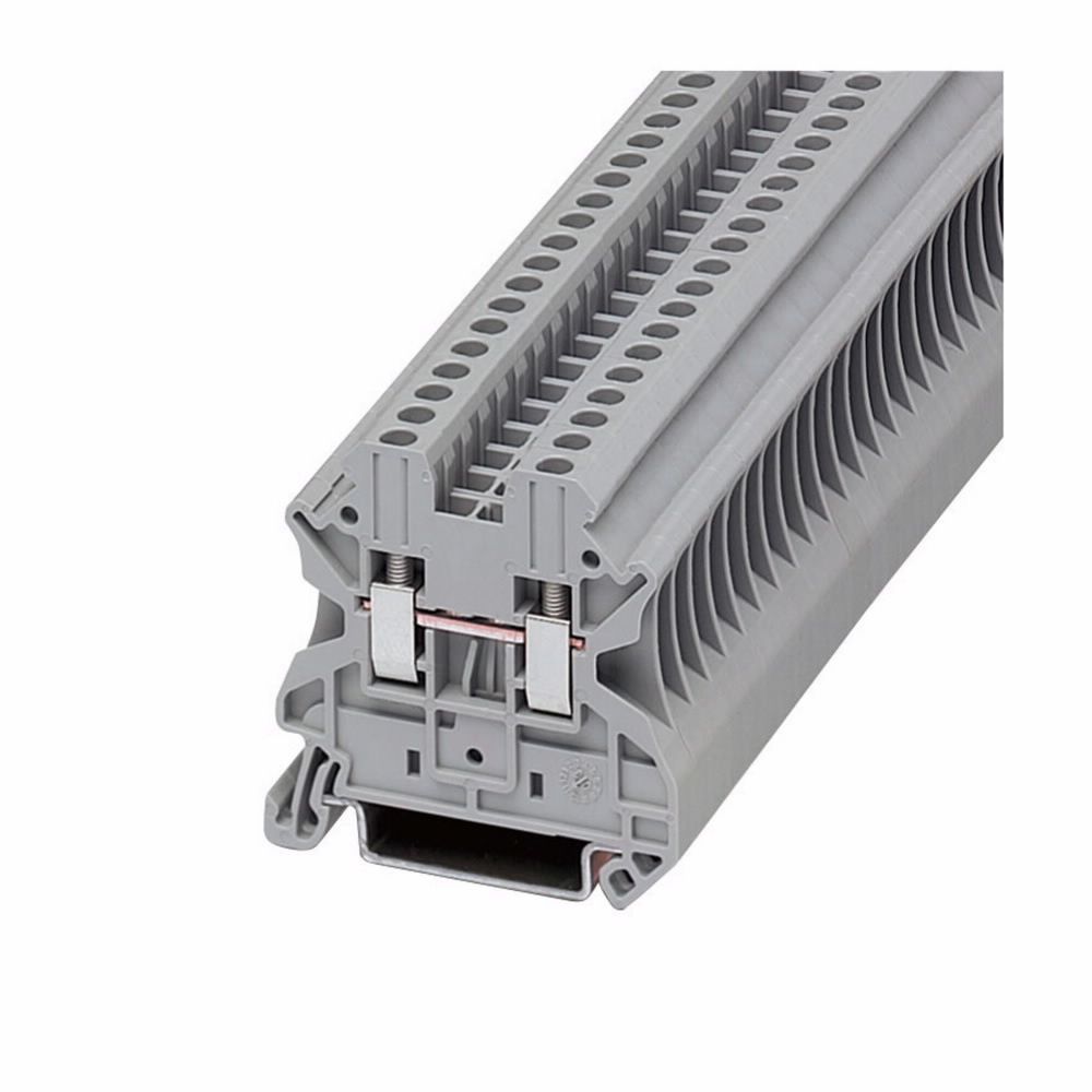 XBUT25 IEC-XB 1-Level Terminal Block, 800/700/600 V AC, 20/22/28/32 A, 26 to 12 AWG Wire, DIN Rail Mount