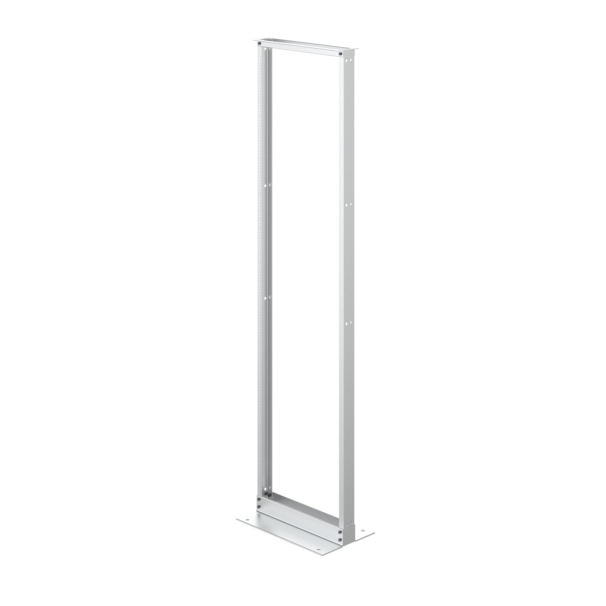 DMAX EVR23FM51U DOFR2 2-Post Open Frame Rack Open Frame Rack, 96 in H x 24-1/4 in W x 15 in D