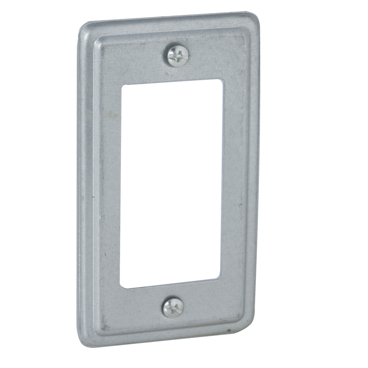 862 Flat Handy Box Cover, 4-3/16 in L x 2-5/16 in W x 0.2 in D, Steel