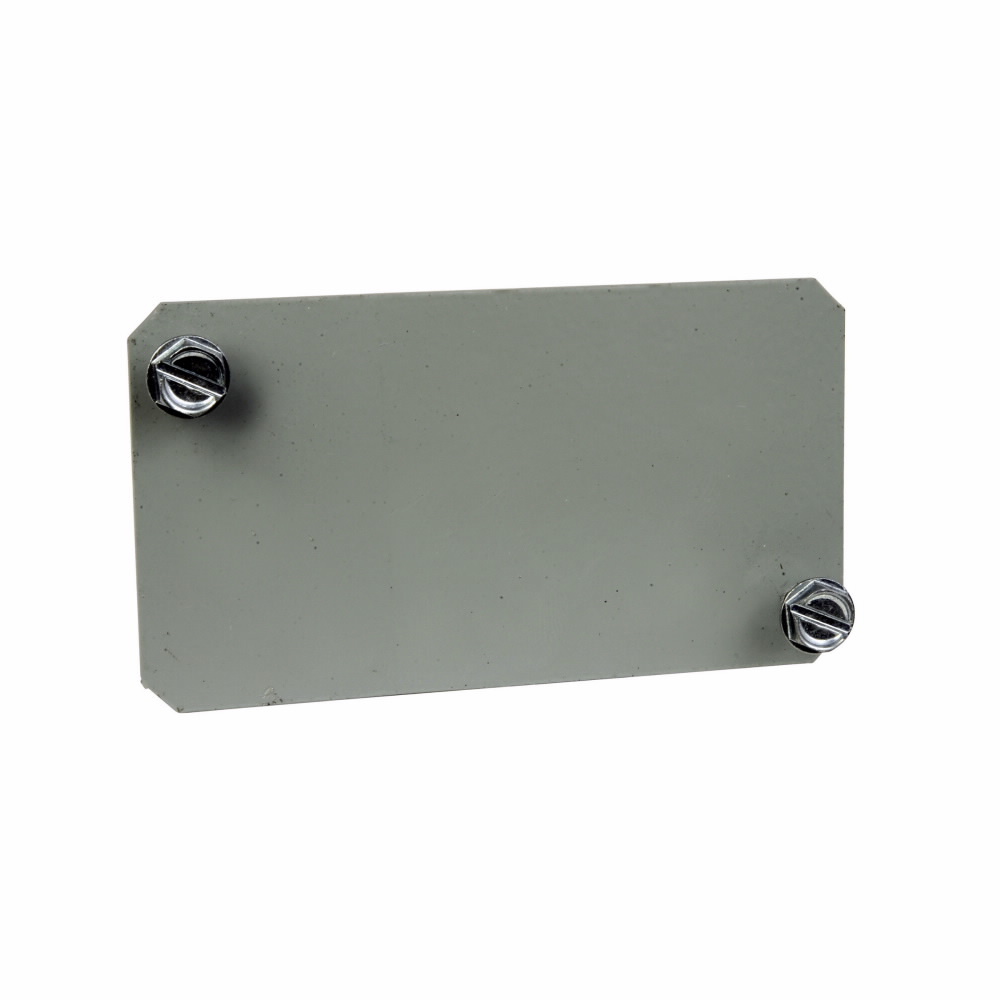 BWFP Loadcenter Filler Plate, 1 in L x 4 in W, For Use With Type BR, CH and BW Main Circuit Breakers