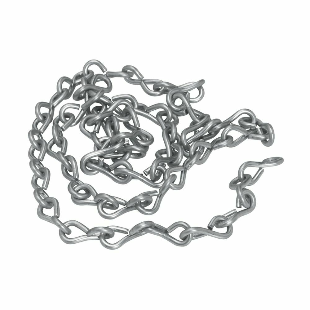 BH9 1-Piece Jack Chain, #12 x 100 ft, Steel