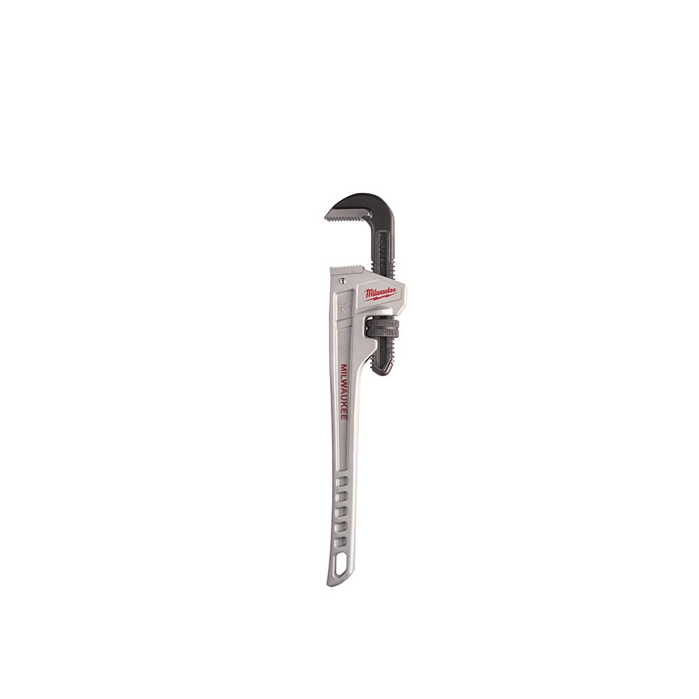 48-22-7218 Overbite Jaw Pipe Wrench, 18 in OAL, Hook Jaw, Aluminum Handle