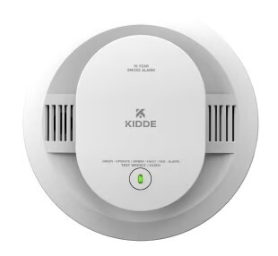 DETECT Smoke Alarm, 10-Year Battery Powered and Voice Alerts , 1 Pack