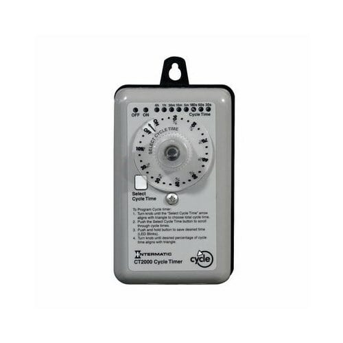 CT2000 Percentage Cycle Timer, 30 s to 4 hr Setting, 120/240 V AC, 1 hp, 2 hp, 1 Form C SPDT Contact, 1 Poles