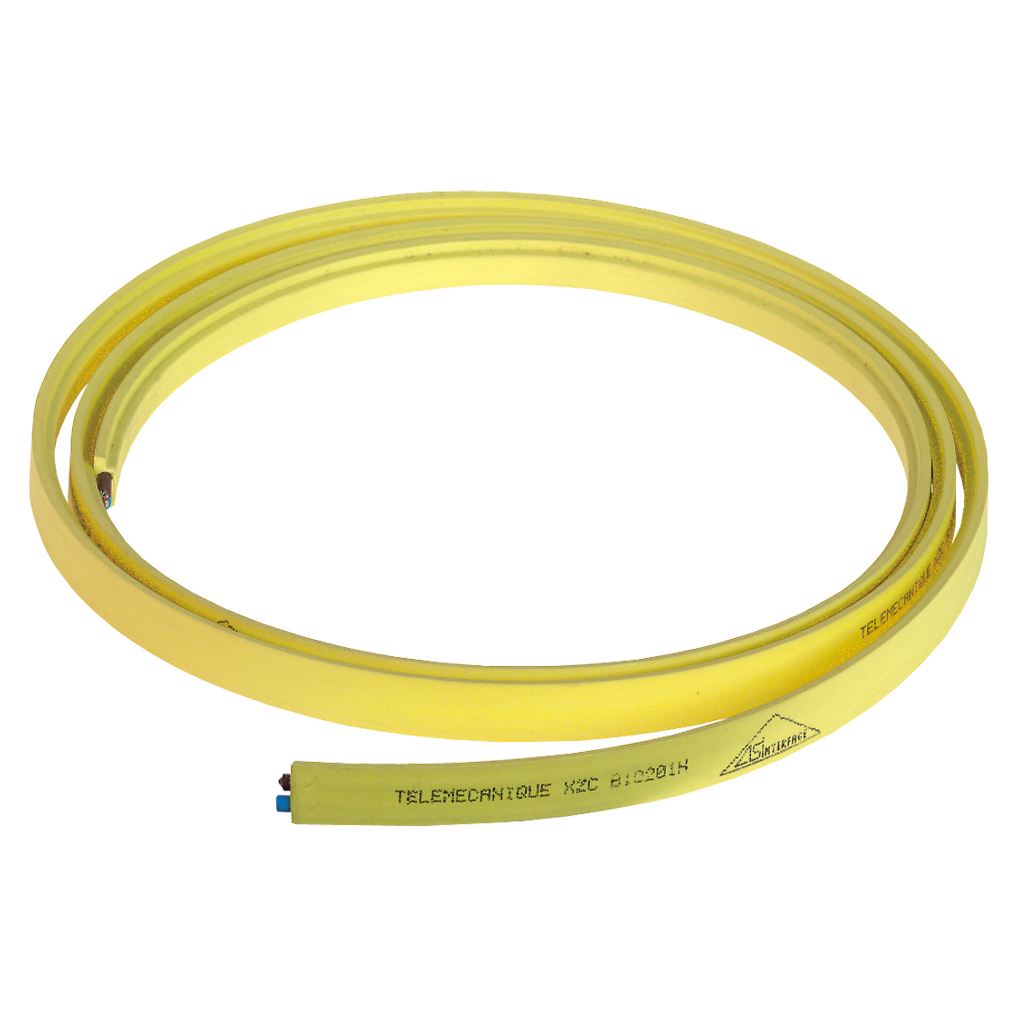 XZCB11001H AS-i Interface Flat Connecting Cable, 48 VAC, 16 AWG, 100 m L