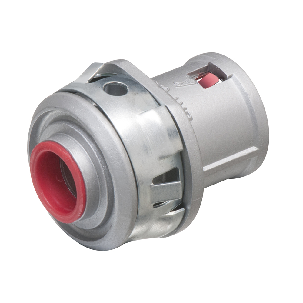 407A Locknut SNAP2IT MC Connector, 3/4 inch, Zinc die-cast