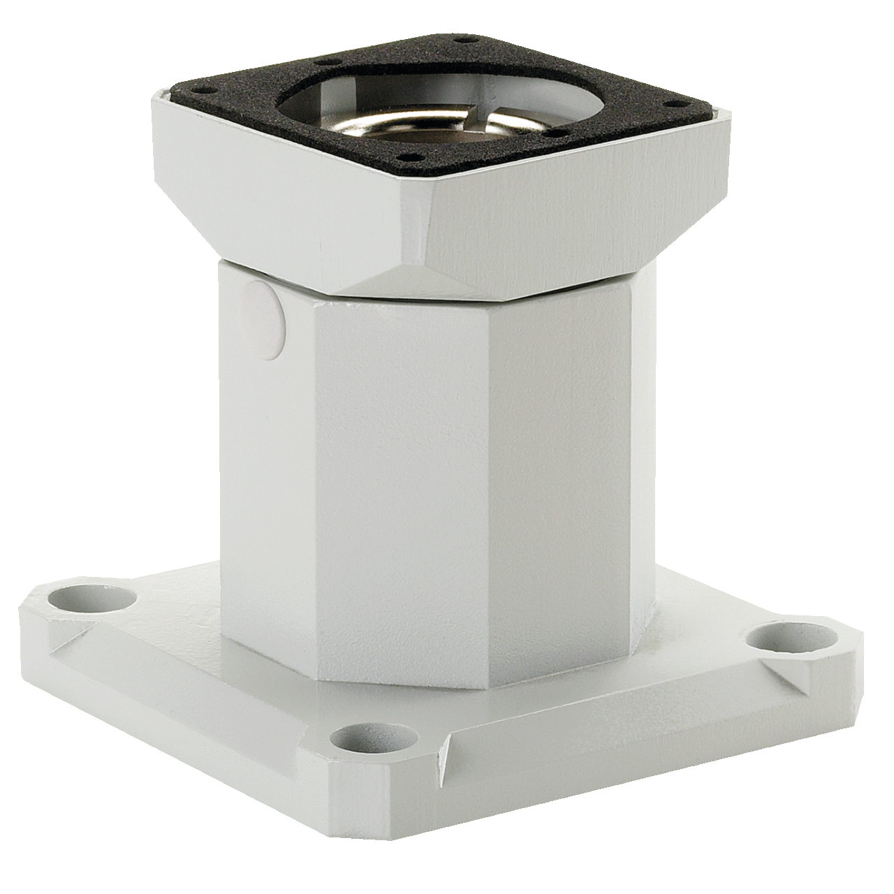 CCS2RBBLG Compact CS4 Rotational Base Bracket, 4.53 in L x 4.53 in W x 4.33 in H, For Use With COMPACT Series 2 45 x 60 mm Pendant Arms, Aluminum, Light Gray
