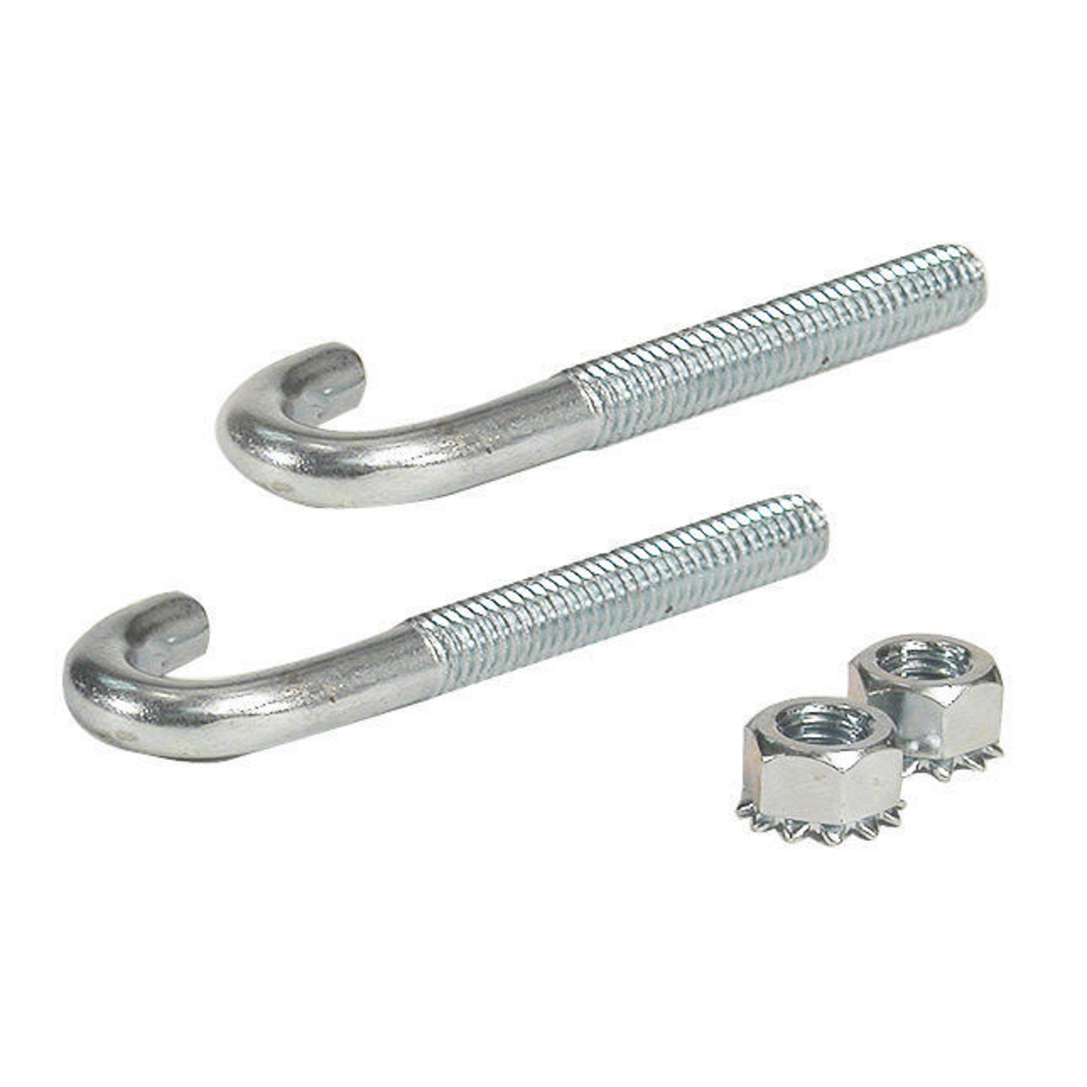 HLJB Heavy Duty J-Bolt Kit, For Use With NEXTFRAME Ladder Rack, Steel, Black