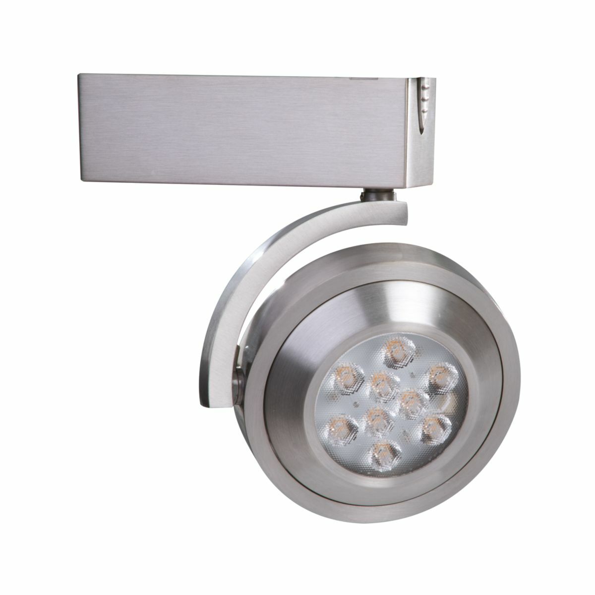 L806FL8030P Halo Track Luminaire, LED Lamp, 18 W Fixture, 120 V, 5-1/4 in Max Extension