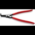 External 90° Angled Snap Ring Pliers-Forged Tips, 12 in., Plastic coating, 1/8 in. Tips