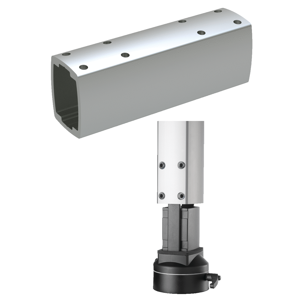 S2MT1750 Syspend CS4 Tube, 68.9 in L x 2.76 in W x 3.54 in H, For Use With SYSPEND 281-MAX Suspension System, Aluminum