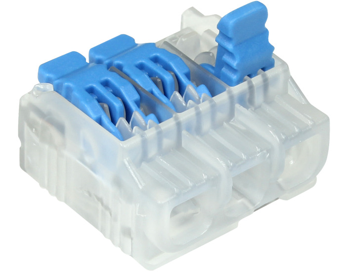 30-10L23 Releasable Lever Wire Connector, 24 to 12 AWG Conductor