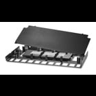 Optical Fiber Management Tray With Cover, 1 RMU