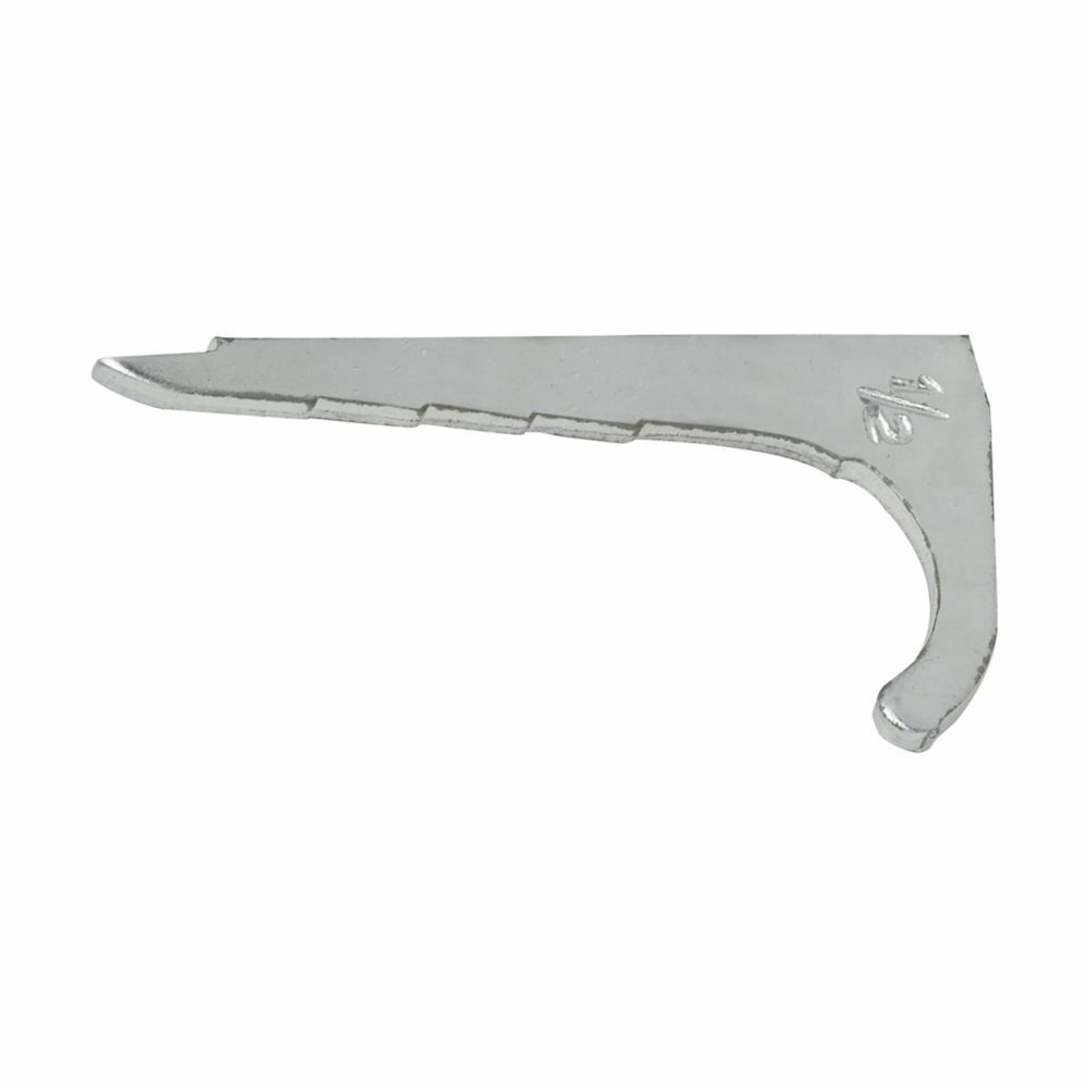 NSS2 Nailing Strap, 3/4 in EMT, 1/2 in Rigid, For Use With EMT Conduit, Stamped Steel, Pre-Galvanized