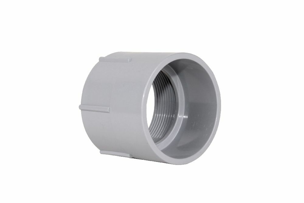 078075 Female 19 Conduit Adapter, 2 in, PVC