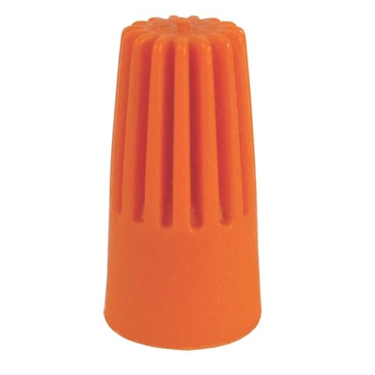 331M Marrette High Quality Twist-On Wire Connector, Positive Grip Shell, Live Action Spring, 18 to 14 AWG Wire Solid/Stranded Copper Wire, Polypropylene