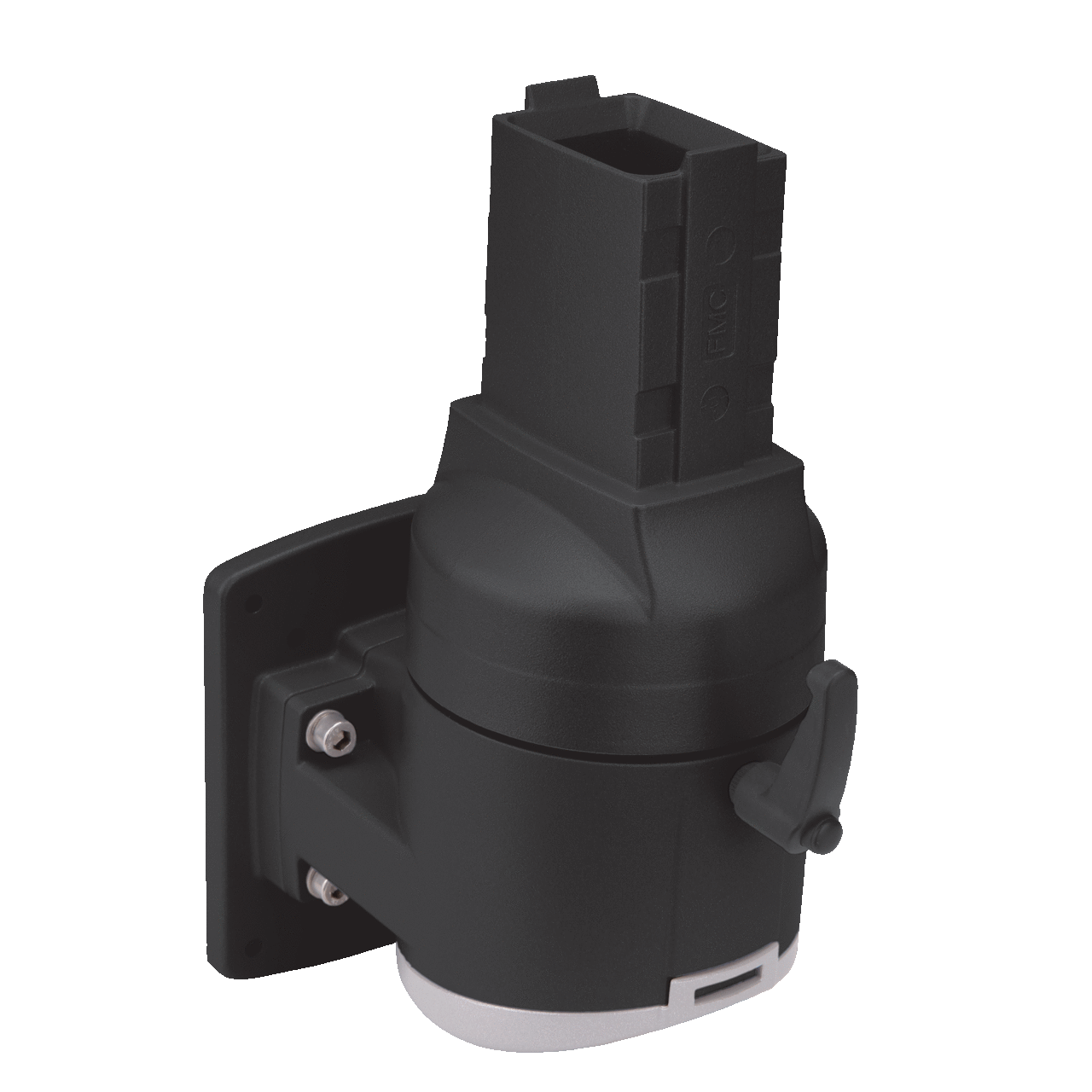 S1MPCV Syspend CS5 Vertical Panel Coupling, For Use With SYSPEND 180-MAX Suspension System, Die Cast Aluminum, Black