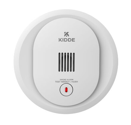 DETECT Compact Smoke Alarm, AA Battery Powered, 1 Pack