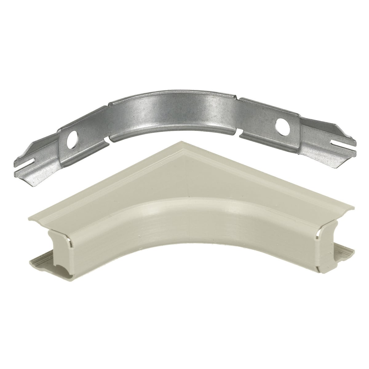 HBL5717BRIVA Standard Internal Elbow, 90 deg Bend, 1-1/2 in Bend Radius, 0.4 sq-in, Rolled Steel