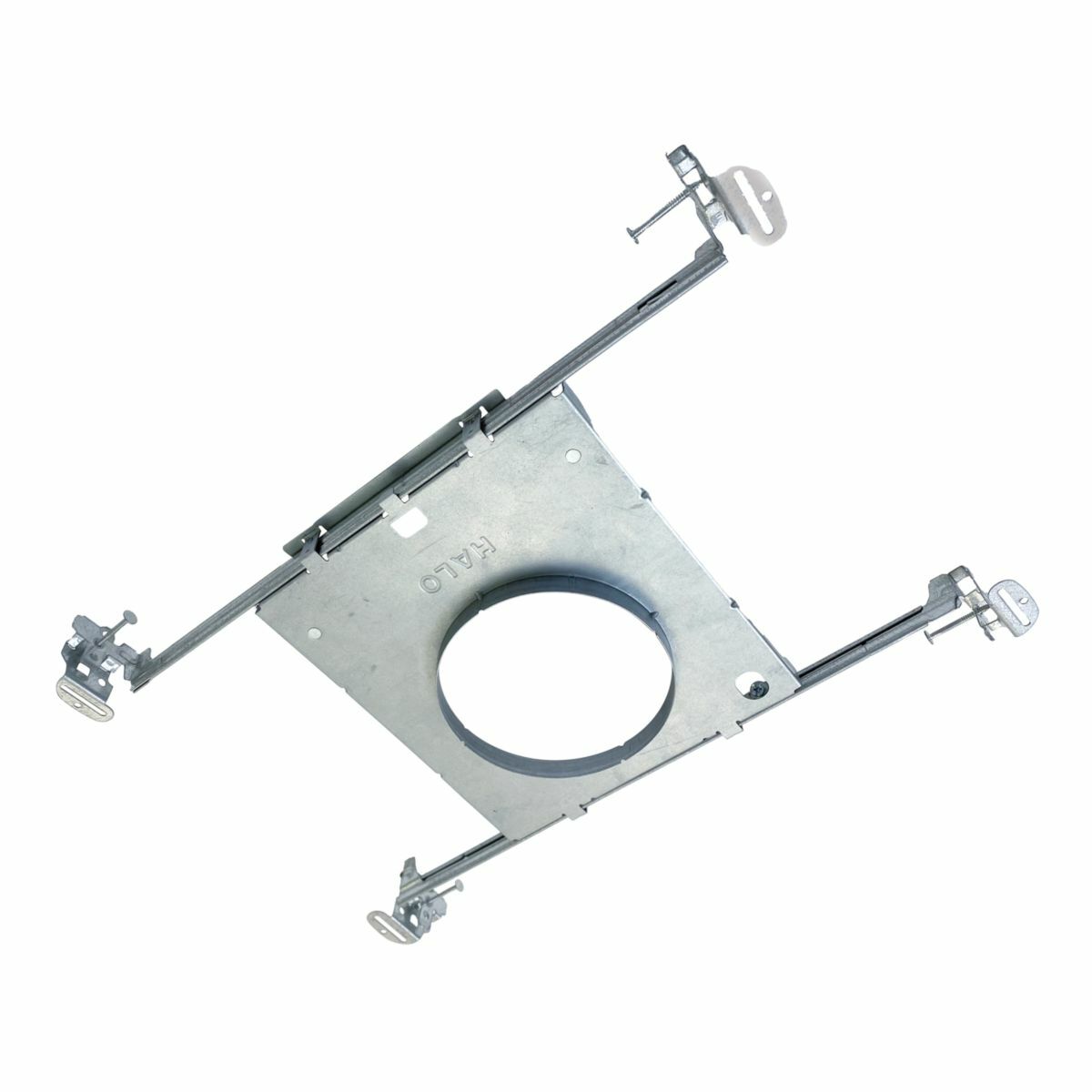 MF4RC Halo Mounting Frame, 4 in Aperture, Galvanized Steel