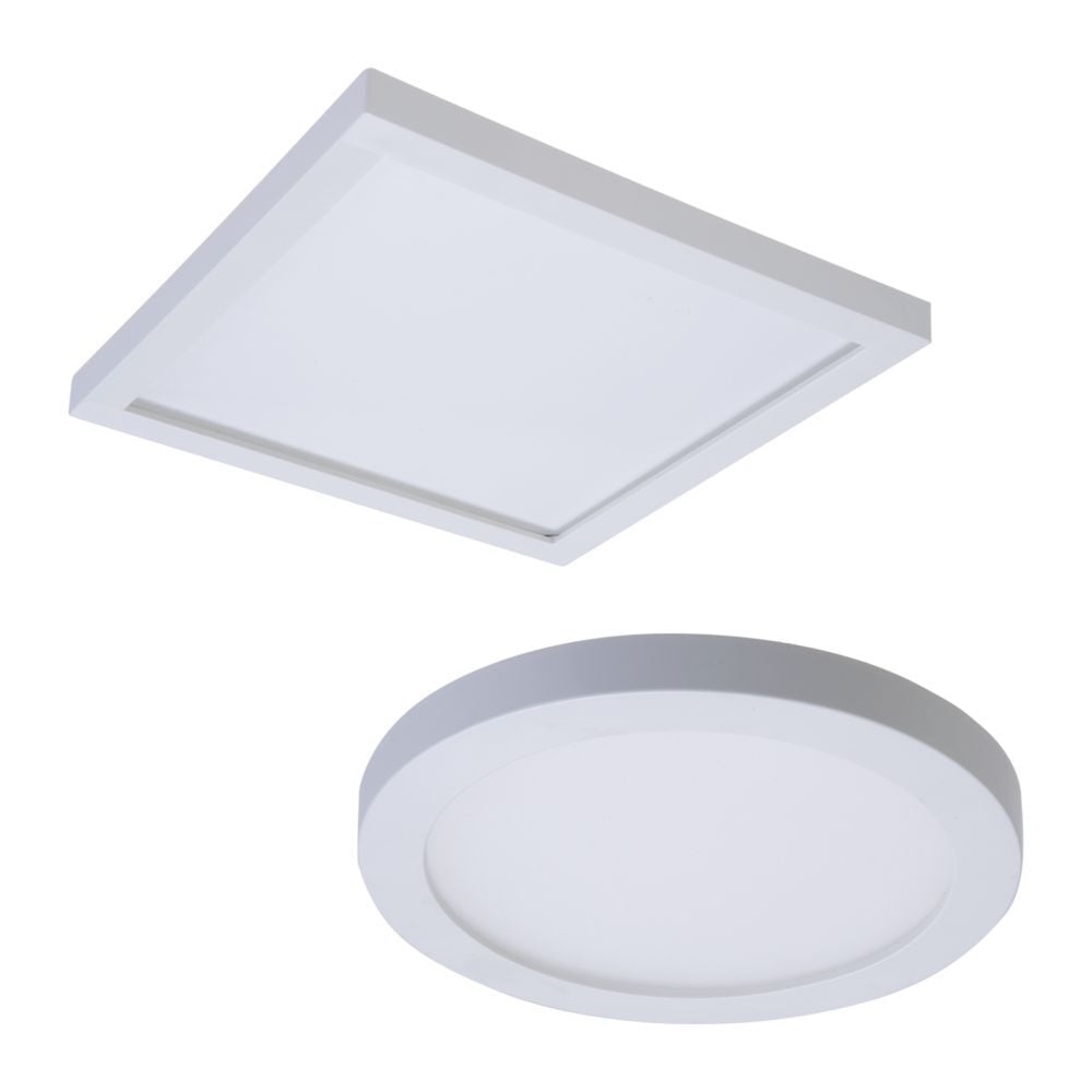 SMD4R6930WH Halo Air-Tite Low Profile Round Downlight Fixture, (1) Lamp, 10 W Fixture, 120 V AC, Matte Housing