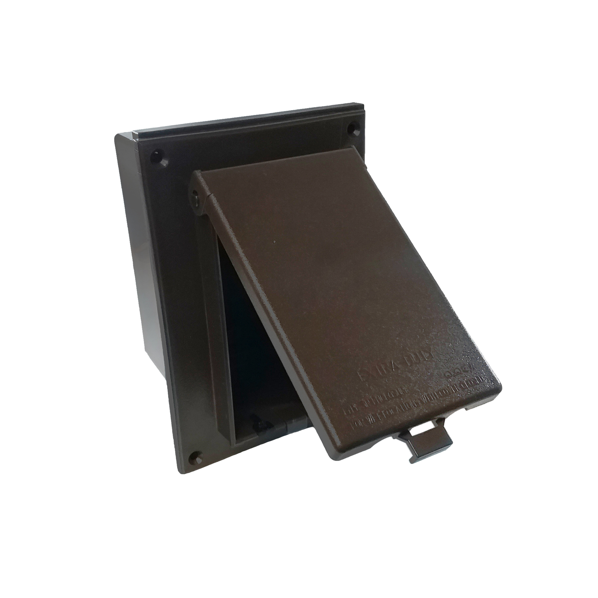 DVB1BR InBox DB Series Low Profile Electrical Box Kit, Plastic, 22 cu-in Capacity, 1 Gangs, 7.186 in L x 4.934 in W x 5.283 in H