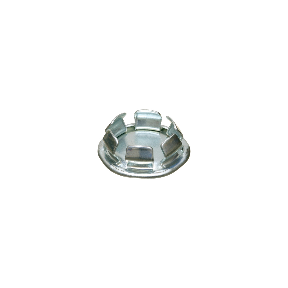 904 Snap-In Blank, 2 in, For Use With Knockout, Steel, Zinc Plated