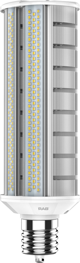 HID-60-H-EX39-840-BYP-WP Type B HID LED Replacement Lamp, 60 W, EX39 Lamp, Horizontal Wallpack Shape, 9300 Lumens