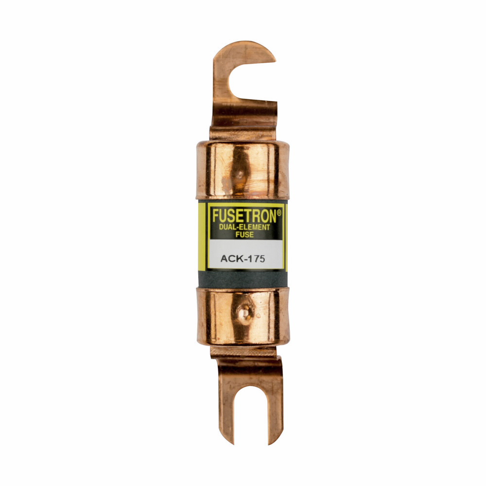ACK-175 Fusetron  Low Voltage One-Time Time Delay Fuse, 175 A, 72 V DC, 10 kAIC Interrupt