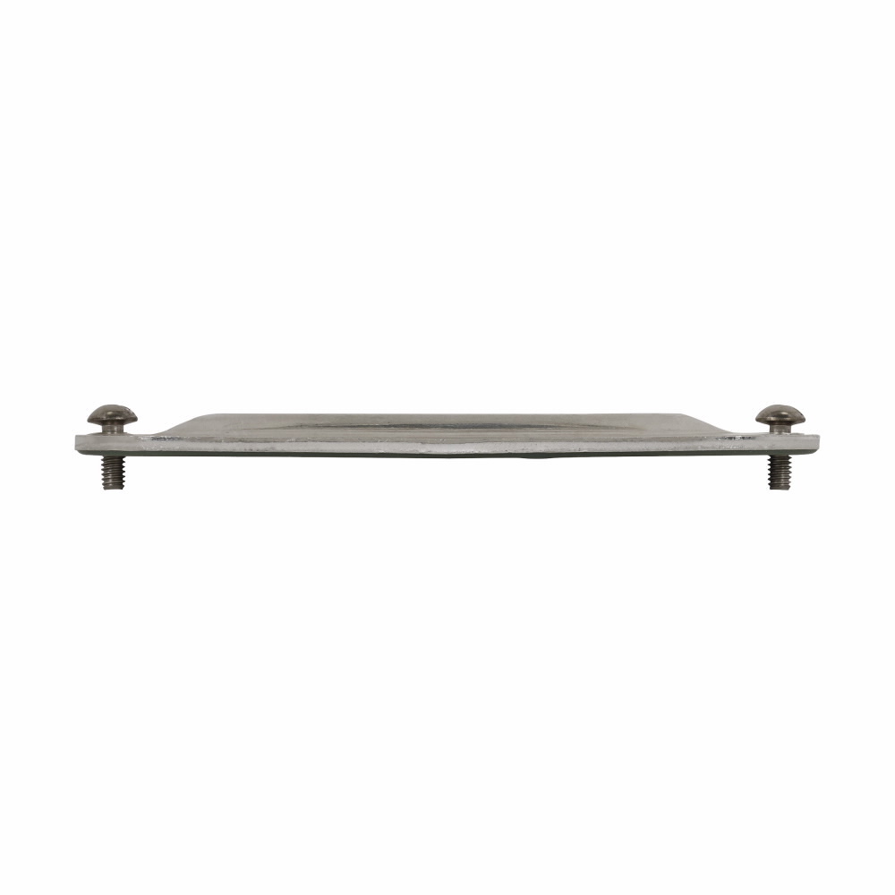 190G Condulet Mark 9 Blank Cover With Neoprene Integral Gasket, 1/2 in Hub, Sheet Aluminum, Natural