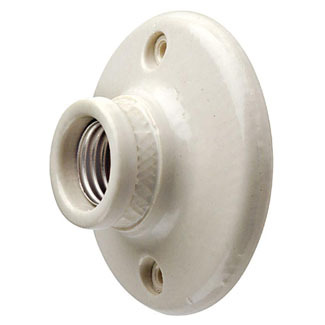 9874 1-Circuit 1-Piece Keyless Lampholder, 660 W Lamp, 250 V AC, E26 Lamp