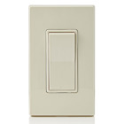 15 Amp-120/277 Volt AC.  Single-Pole quickwire push-in and side wired decora rocker switch on/off molded in rocker.  Light Almond