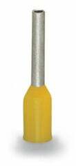 216-321 Insulated Ferrule, 24 AWG Conductor, 6 to 10-1/2 in L, Yellow