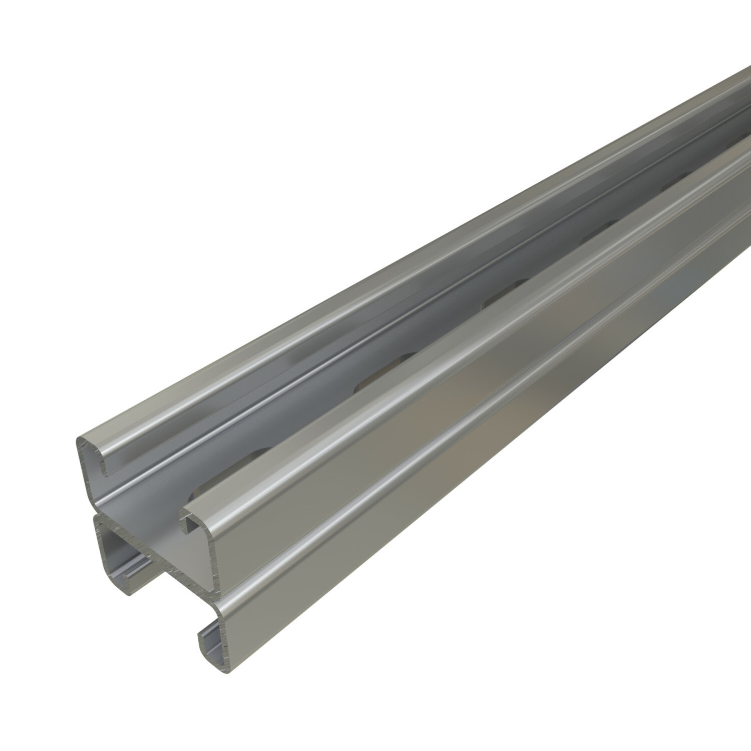UNISTRUT CHANNEL, 14ga, 1-5/8"x 1-5/8", T-SLOTS, B2B-WELD, PG