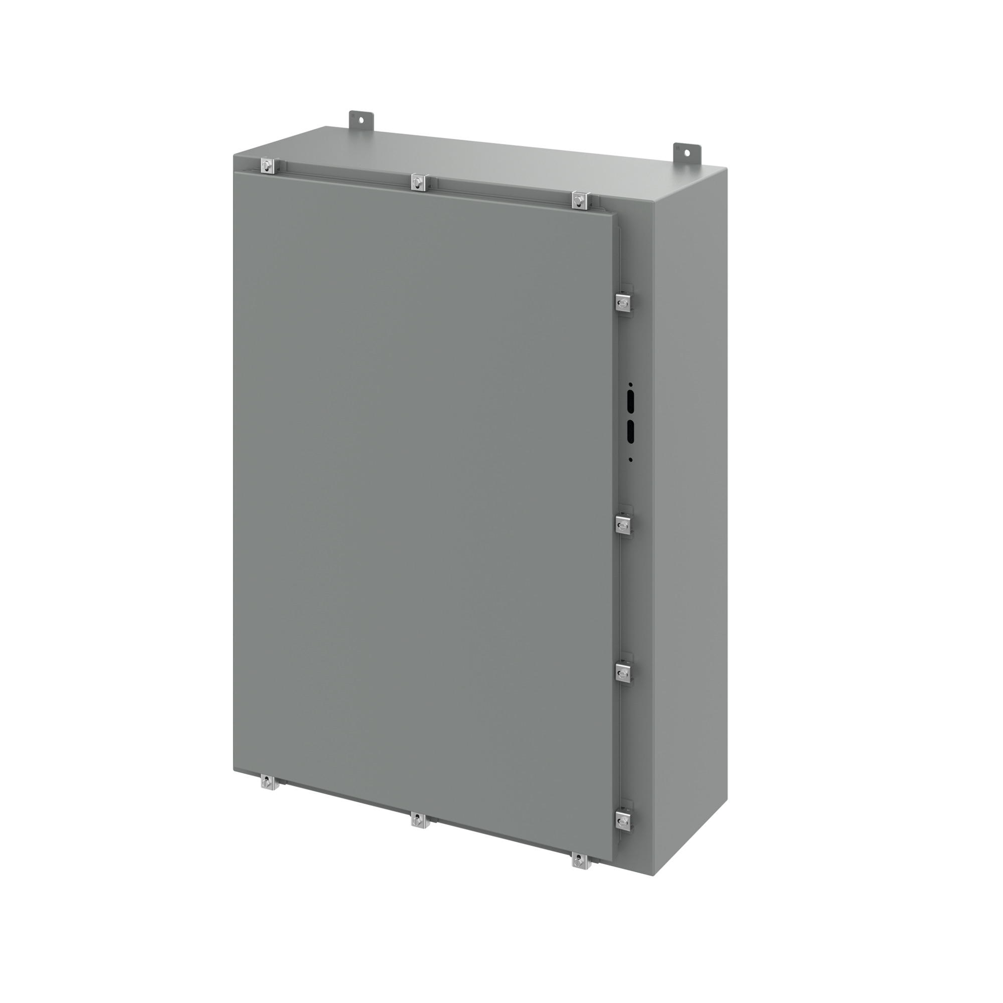 A42HS3112LP A19 Disconnect Enclosure With Clamp, 42 in L x 31.38 in W x 12 in D, NEMA 4/IP66 NEMA Rating, Steel