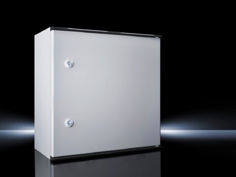 1423500 KS Series 1-Door Enclosure, 12 in L x 7.9 in W x 5.9 in D, NEMA 4X/IP66, Fiberglass Reinforced Unsaturated Polyester