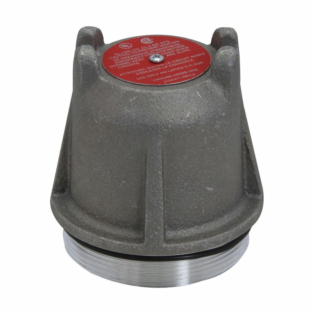 GUA5110 Condulet Dome Cover, 5 in, Copper-Free Aluminum, Natural