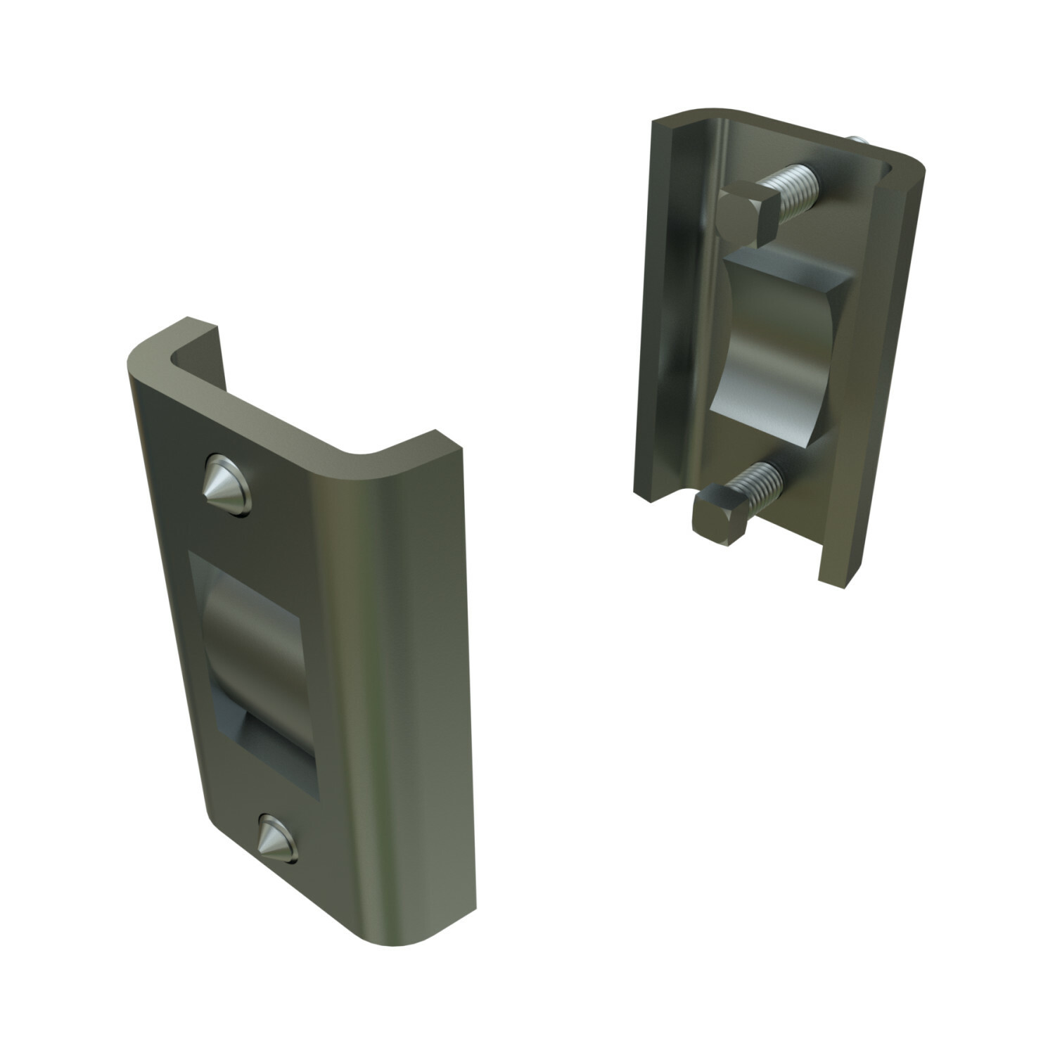 UNISTRUT FITTING, 2-5/32"x 3-1/2"x 5/8", EG