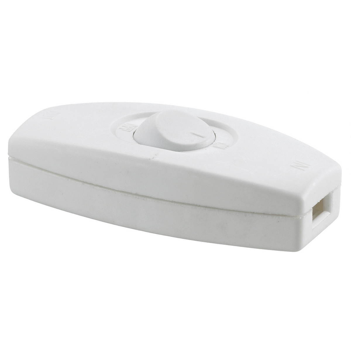 RS101W In-Line Heavy Duty Cord Switch, 125 VAC, 6 A