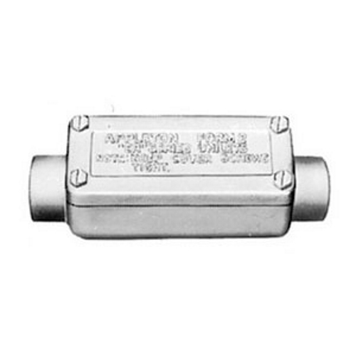 ERC50 Unilets C-Style Dust-Ignitionproof Explosionproof Conduit Outlet Box With Cover, 1/2 in, Triple Coated