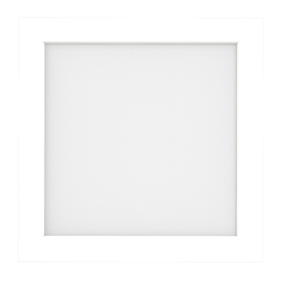 SMPFA1X1S20UNVTW SMPFA Surface Panel Downlight, 20 W Fixture, 120, 208, 240, 277 V, White Housing