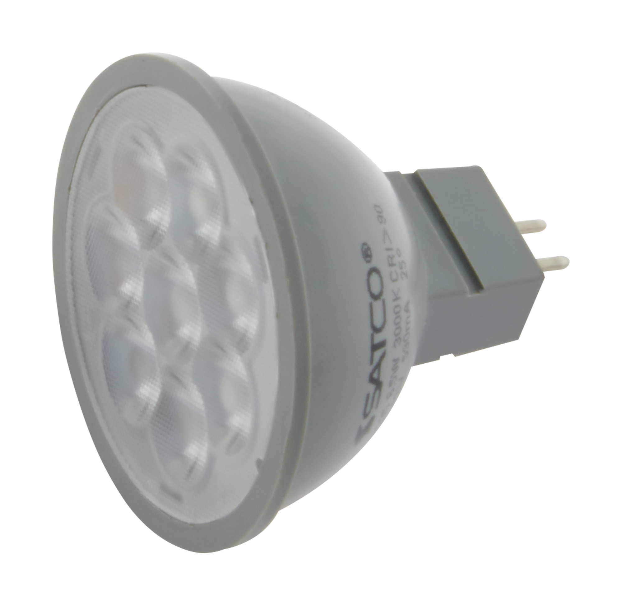 S11341 Forward/Reverse Phase Dimmable LED Lamp, 6 W, 50 W Incandescent Equivalent, GU5.3 Lamp, MR16 Shape, 550 Lumens